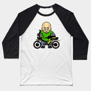 Fat bald Guy Baseball T-Shirt